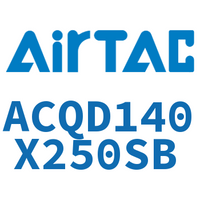 Airtac 双出薄型气缸-ACQD140X250SB