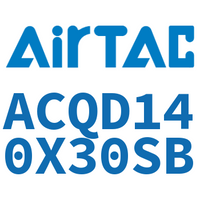 Airtac 双出薄型气缸-ACQD140X30SB
