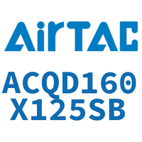 Airtac 双出薄型气缸-ACQD160X125SB