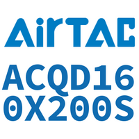 Airtac 双出薄型气缸-ACQD160X200S