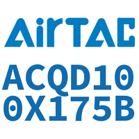 Airtac 双出薄型气缸-ACQD100X175B