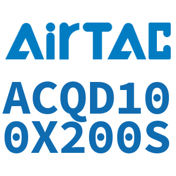 Airtac 双出薄型气缸-ACQD100X200S