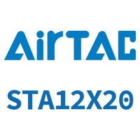 Airtac 单动引入薄型气缸-STA12X20