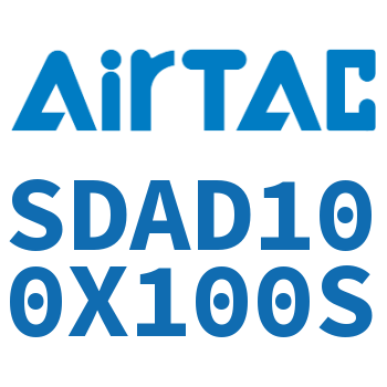 Airtac 双出型薄型气缸-SDAD100X100S