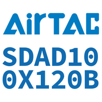 Airtac 双出型薄型气缸-SDAD100X120B
