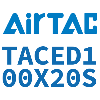Airtac 带导杆紧凑型气缸-TACED100X20S