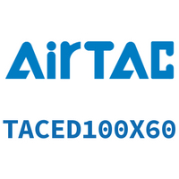 Airtac 带导杆紧凑型气缸-TACED100X60