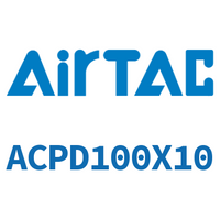 Airtac 双出紧凑型气缸-ACPD100X10