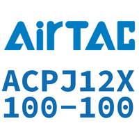 Airtac 可调紧凑型气缸-ACPJ12X100-100
