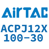 Airtac 可调紧凑型气缸-ACPJ12X100-30