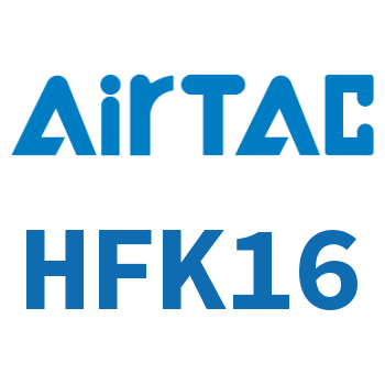 Airtac 带导轨平行型气动手指-HFK16