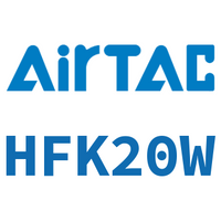 Airtac 带导轨平行型气动手指-HFK20W