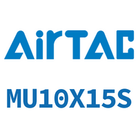 Airtac 小型自由安装气缸-MU10X15S