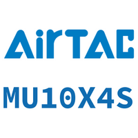 Airtac 小型自由安装气缸-MU10X4S