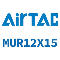 Airtac 小型自由安装气缸-MUR12X15
