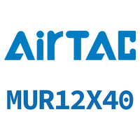 Airtac 小型自由安装气缸-MUR12X40