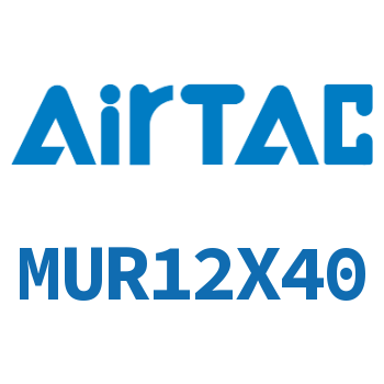 Airtac 小型自由安装气缸-MUR12X40