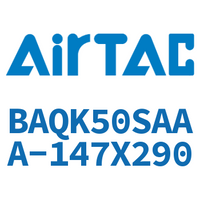 Airtac 抱紧型销钉气缸-BAQK50SAAA-147X290