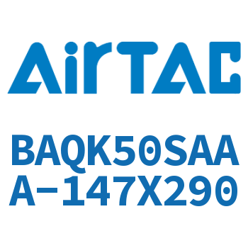 Airtac 抱紧型销钉气缸-BAQK50SAAA-147X290