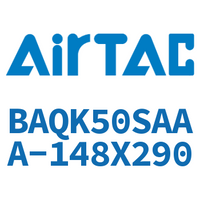 Airtac 抱紧型销钉气缸-BAQK50SAAA-148X290