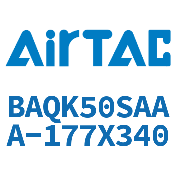 Airtac 抱紧型销钉气缸-BAQK50SAAA-177X340
