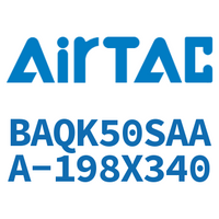 Airtac 抱紧型销钉气缸-BAQK50SAAA-198X340