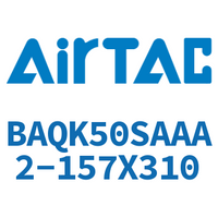 Airtac 抱紧型销钉气缸-BAQK50SAAA2-157X310