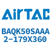 Airtac 抱紧型销钉气缸-BAQK50SAAA2-179X360