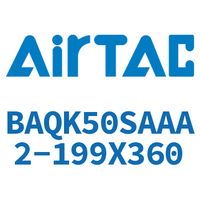 Airtac 抱紧型销钉气缸-BAQK50SAAA2-199X360