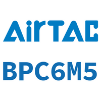 Airtac 金属直通接头-BPC6M5
