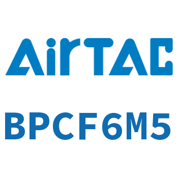Airtac 金属内螺纹直通接头-BPCF6M5