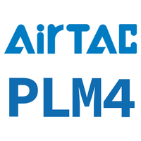 Airtac 直角穿板接头-PLM4