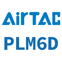 Airtac 直角穿板接头-PLM6D
