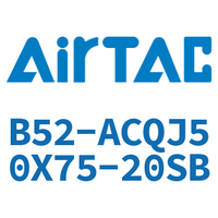 Airtac 禁铜超薄气缸-B52-ACQJ50X75-20SB