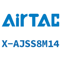 Airtac 接头-万向节流型-X-AJSS8M14