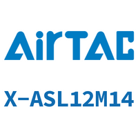 Airtac 接头-(L型)限入型-X-ASL12M14