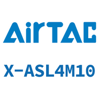 Airtac 接头-(L型)限入型-X-ASL4M10