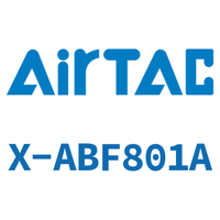 Airtac 接头-锁母内螺纹直通终端-X-ABF801A