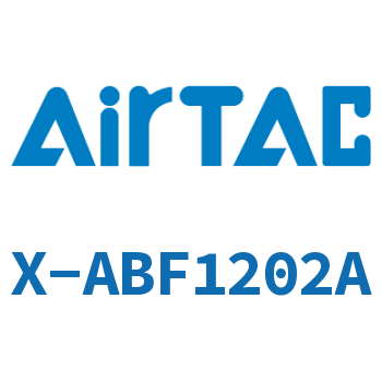 Airtac 接头-锁母内螺纹直通终端-X-ABF1202A