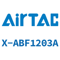 Airtac 接头-锁母内螺纹直通终端-X-ABF1203A