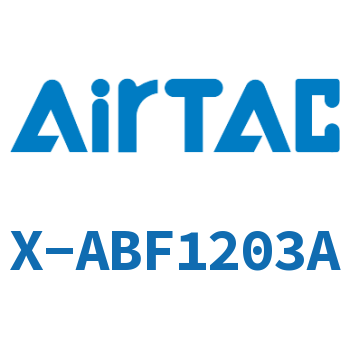 Airtac 接头-锁母内螺纹直通终端-X-ABF1203A