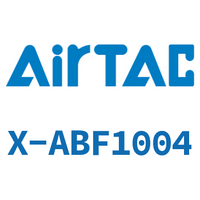 Airtac 接头-锁母内螺纹直通终端-X-ABF1004