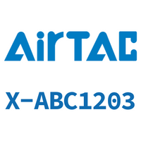 Airtac 接头-锁母直通终端-X-ABC1203