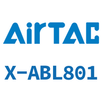 Airtac 接头-锁母直角终端-X-ABL801
