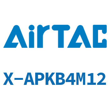Airtac 接头-螺纹五通-X-APKB4M12