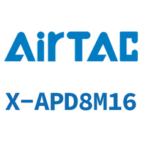 Airtac 接头-T型螺纹三通-X-APD8M16