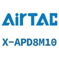 Airtac 接头-T型螺纹三通-X-APD8M10