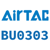 Airtac 双内螺纹直通接头-BU0303