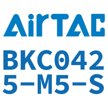 Airtac 锁母直通接头-BKC0425-M5-S