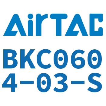 Airtac 锁母直通接头-BKC0604-03-S